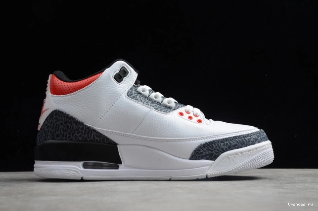 Red Fire Air Jordan 3 (2020) SE CZ6431-100 Retro Denim 0808